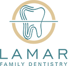 Lamar and Stockton Dentistry logos and Invisalign logo
